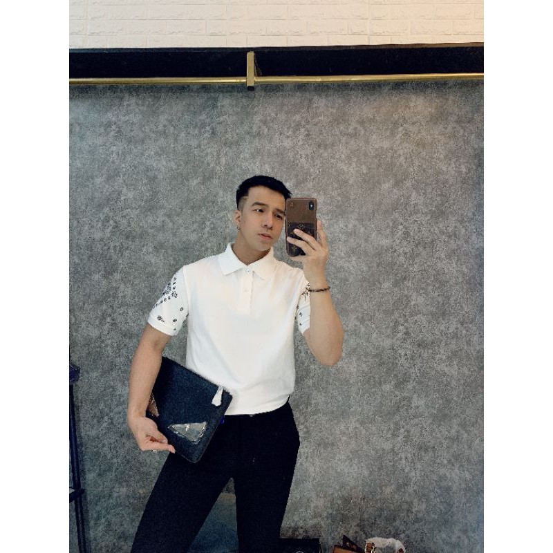 ( Big size đến 110kg) áo thun có cổ nam HỌA TIẾT | BigBuy360 - bigbuy360.vn