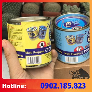 sx - KEO DÁN ĐA NĂNG Epoxy 611 - 273g/675g, SIÊU CHẮC BỀN chống thấm, chống dột, Cấy sắt, Xử lý khe nứt của tường, ghép