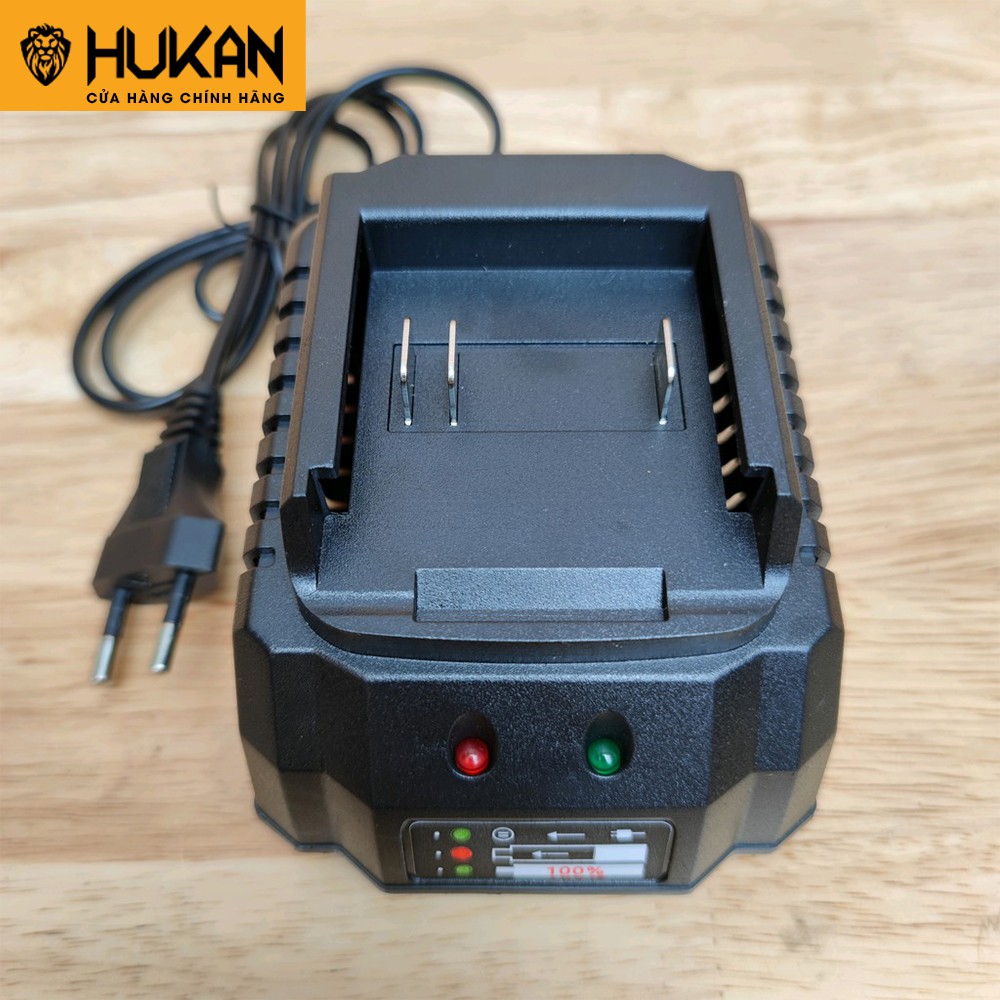 Đế sạc bulong HUKAN X1 Pro 21V dùng cho máy khoan pin, máy bulong pin, máy cưa pin HUKAN chân phổ thông