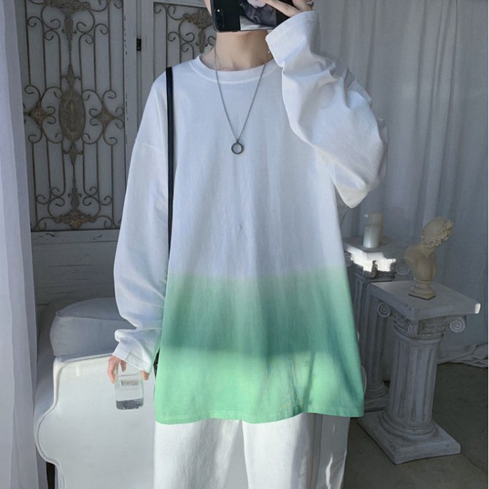 Áo thun dài tay phối màu unisex phong cách uzzang siêu hot | BigBuy360 - bigbuy360.vn