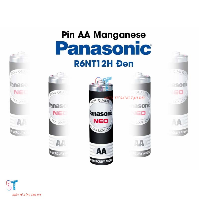 Pin AA Panasonic Neo R6NT/4B, Pin Tiểu 1,5V Vỉ 4 Viên