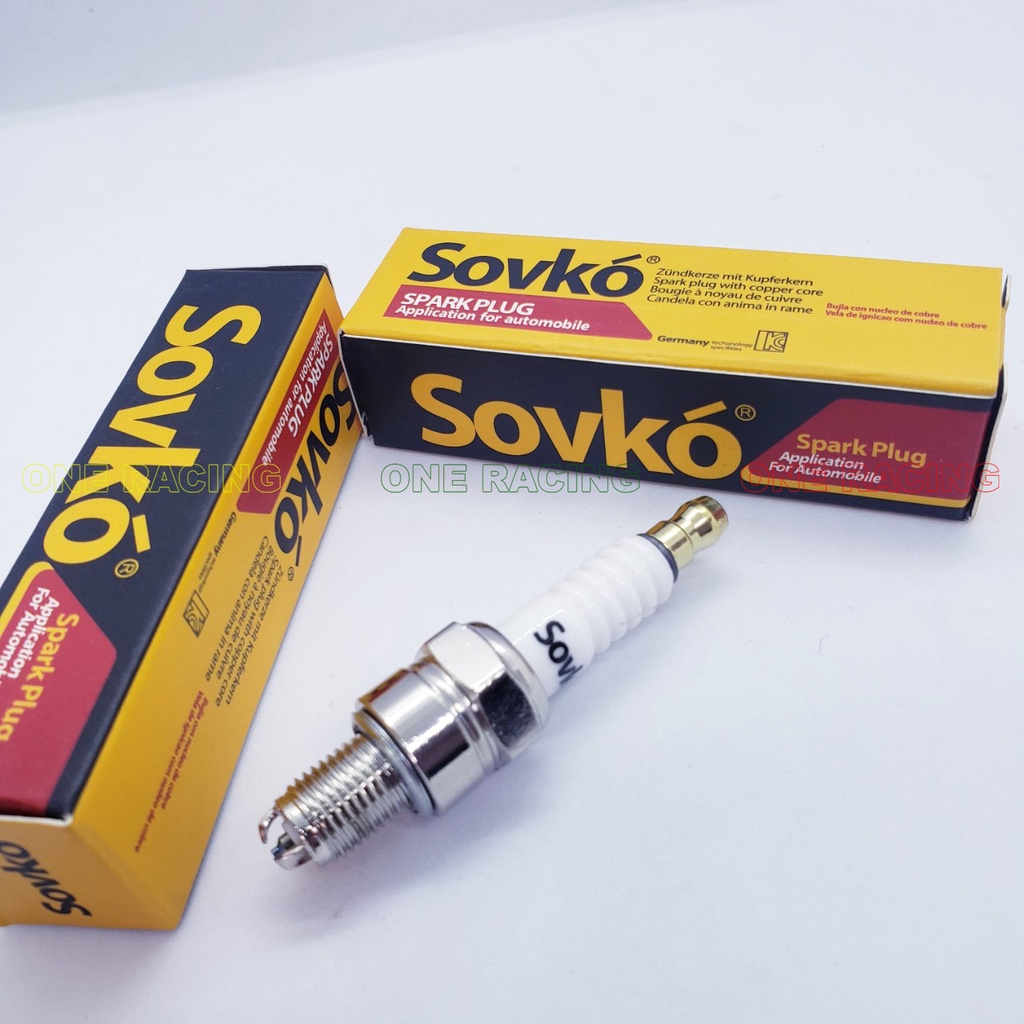 Bugi 3 chấu bạch kim sovko cao cấp gắn xe máy winner x ex 150 wave vision sirius và xe khác