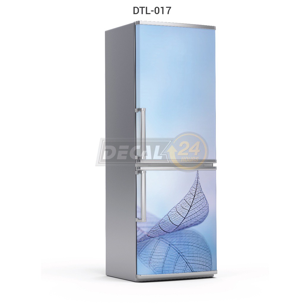Decal dán trang trí tủ lạnh, miếng dán tủ lạnh chất liệu decal cao cấp siêu bền chống thấm nước đủ kích thước DTL-017