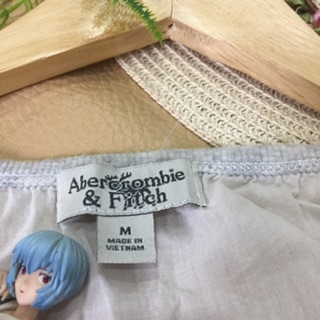 Áo thun len tăm Abercrombie cực mát size M