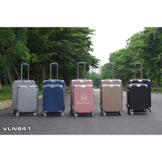 Vali nhựa 841 size đại 28 inch bọc góc kim loại, chống xước
