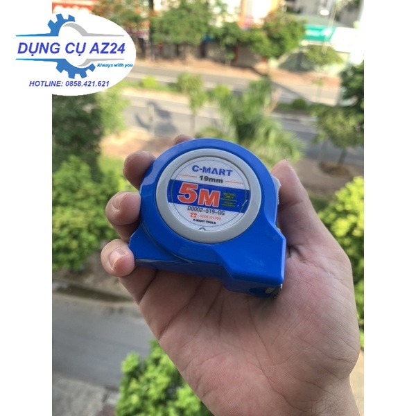 Thước cuộn 5x19mm D0002-519-QG C-MART ngoisaoleloi1808