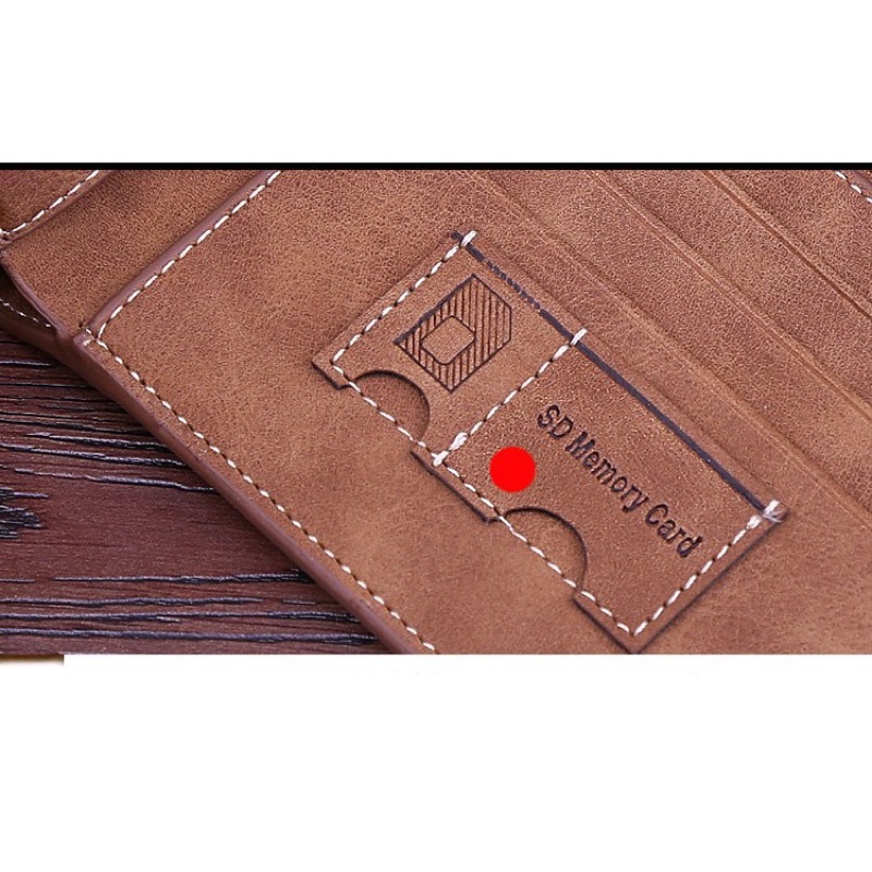 [Fullbox] Bóp/ Ví nam Baellerry da cao cấp nhiều ngăn - Bóp nam dáng đứng kèm hộp