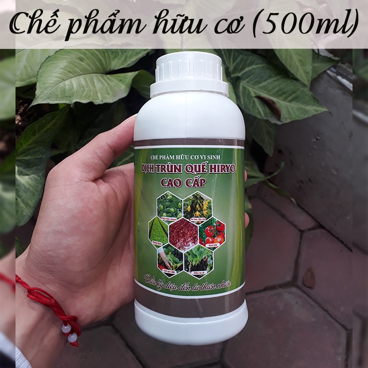 Dịch trùn quế hữu cơ dạng thuỷ phân thương hiệu HIRYO .