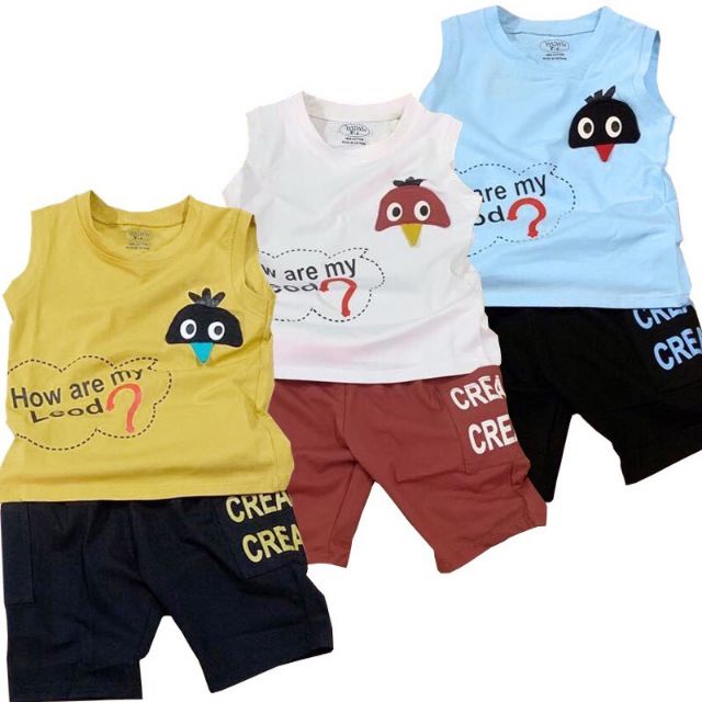 Combo e bộ quần áo bé trai