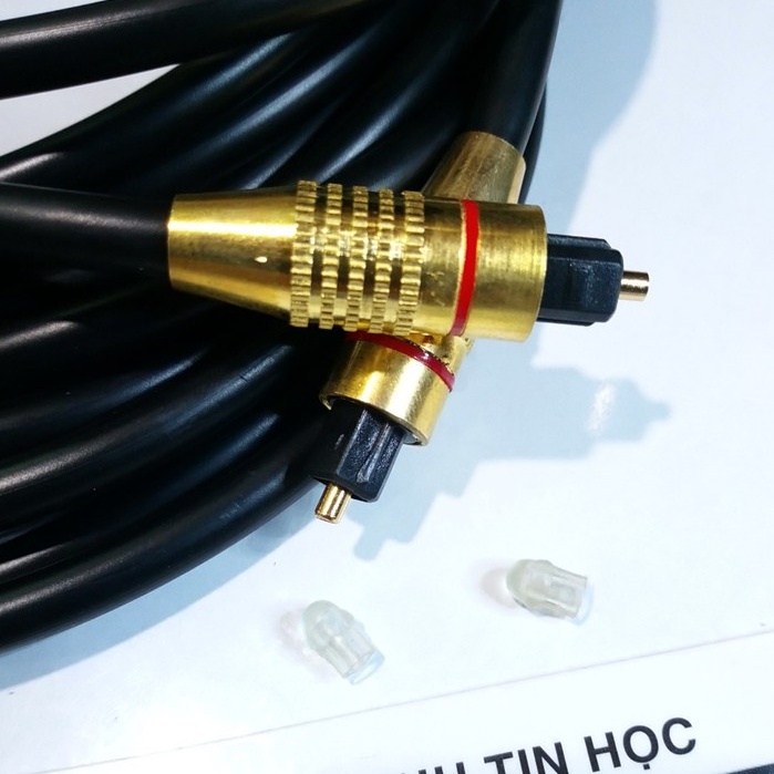 Cáp âm thanh quang Audio Optical Cable dài 1.5m / 2m / 3m / 5m / 10m (Optical Audio)