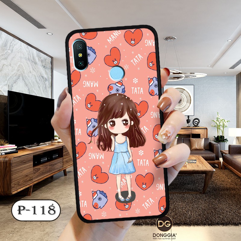 Ốp lưng 3D  Xiaomi Mi 8 SE- hoạt hình