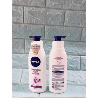 Sữa Dưỡng Thể Trắng Da Nivea Ban Đêm 400ml