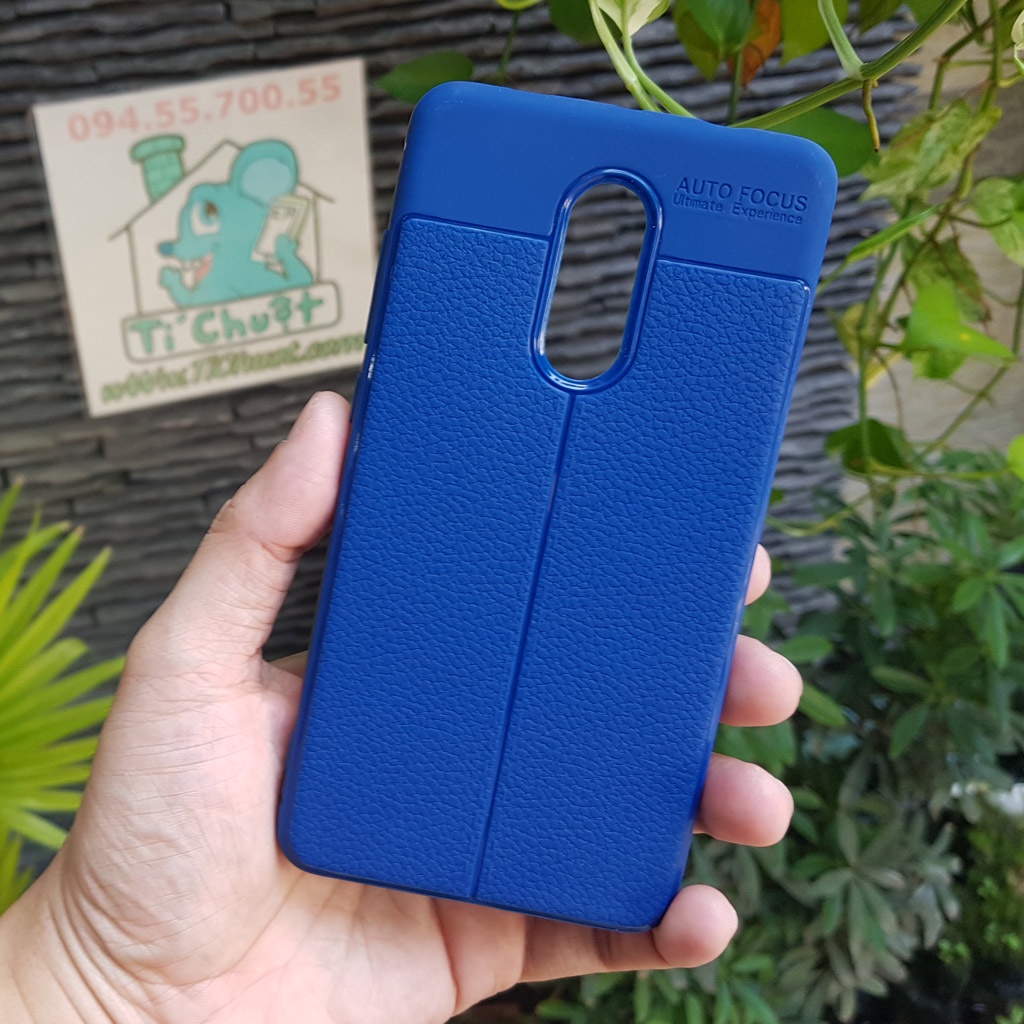 [Ảnh Thật] Ốp Lưng Xiaomi Redmi Note 4/ Note 4X Dẻo Vân Giả Da Chống Sốc