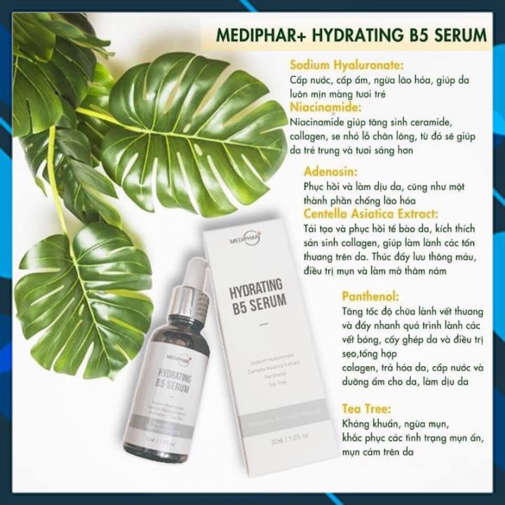 [Tem Chống Hàng Giả] Serum MEDIPHAR B5 cấp nước, phục hồi da - Pink Shop | BigBuy360 - bigbuy360.vn