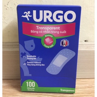 Băng cá nhân urgo độ dính cao