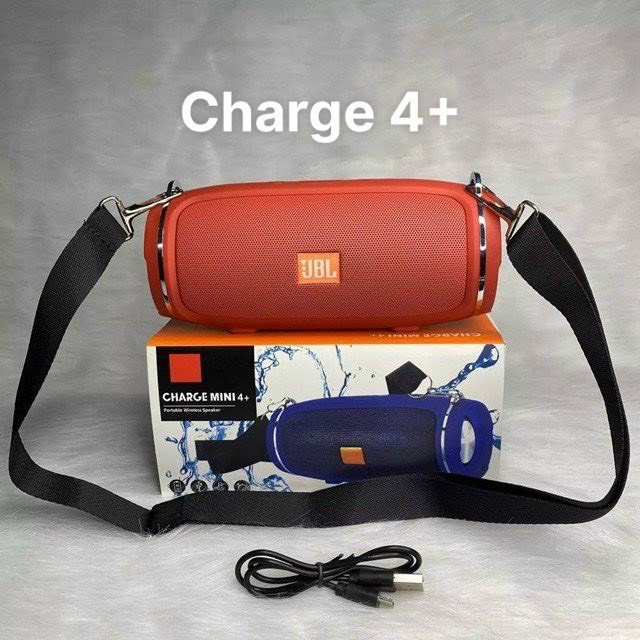 Loa Bluetooth Charge 4+ Mini bass tốt khoẻ - có dây đeo Version 2022