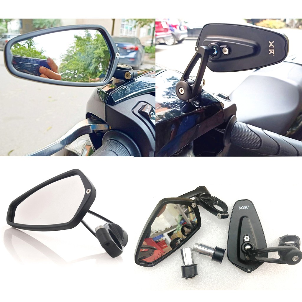 ☊Gương gù chế chân cho SH và các dòng xe (1 chiếc)