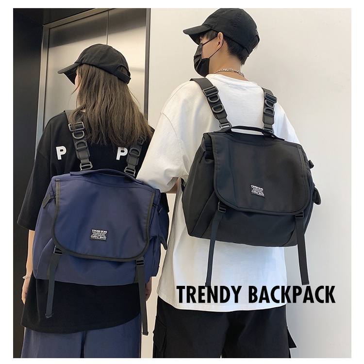 Túi đeo chéo cỡ lớn chức năng balo đeo chéo Trendy BackPack HÀNG NHẬP KHẨU HOTTRENT h1991