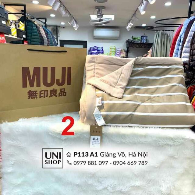 Chăn kẻ muji xuất Nhật