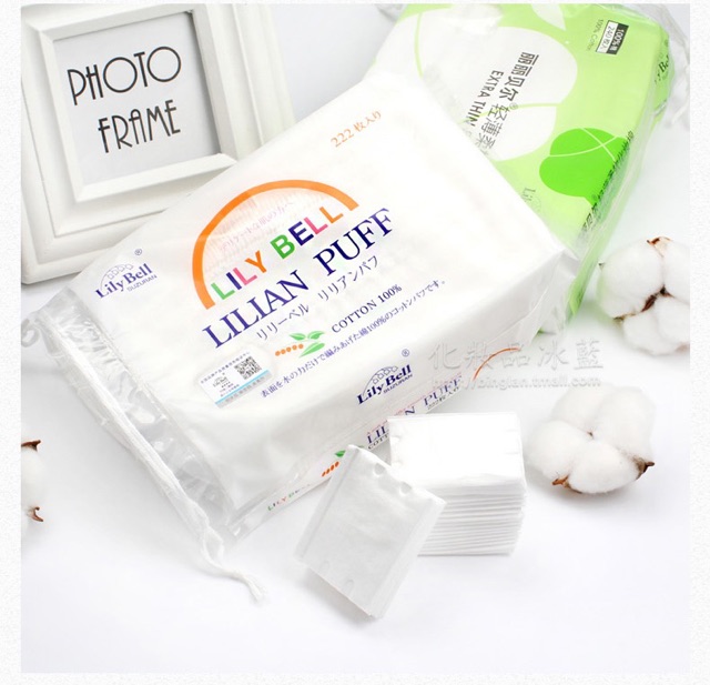 Bông tẩy trang Lily Bell của nhật | BigBuy360 - bigbuy360.vn
