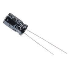 Bộ 100 Con Tụ hóa 100 uF 25V