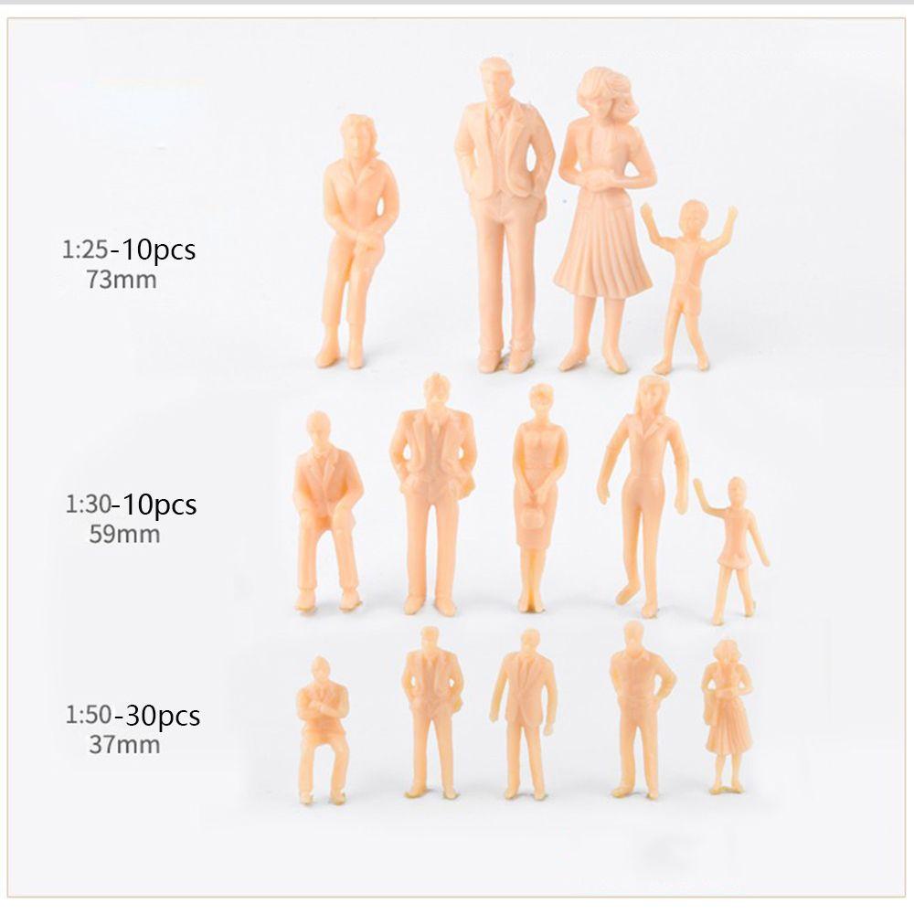 Set 10 / 30 Mô Hình Con Người Dùng Trang Trí Tiểu Cảnh Bãi Biển
