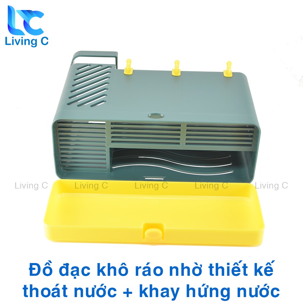 Giá kệ cắm dao đũa muỗng Living C , ống đũa nhà bếp dán tường đa năng _K185 | BigBuy360 - bigbuy360.vn