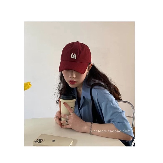 Mũ lưỡi trai mùa hè phong cách Hàn Quốc LA