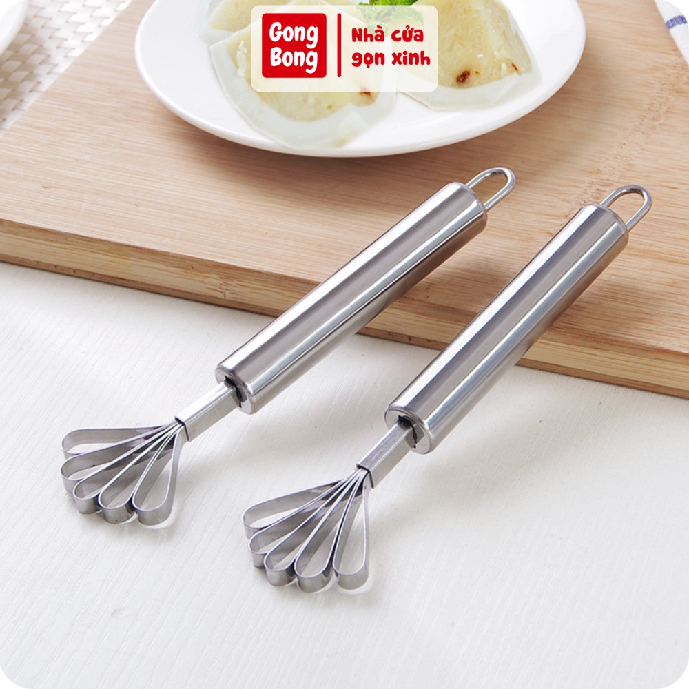 Dụng cụ nạo dừa đánh vảy cá đa năng chất liệu Inox