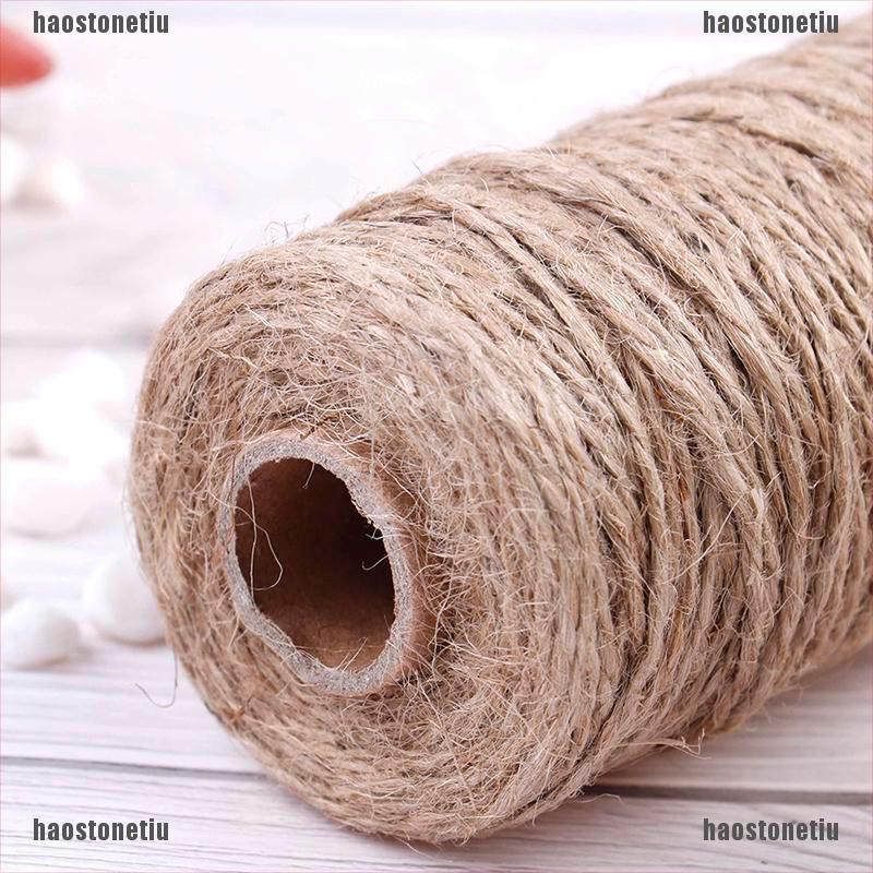 Cuộn 100M Dây Đay Khô Tự Nhiên Dùng Làm Đồ Thủ Công