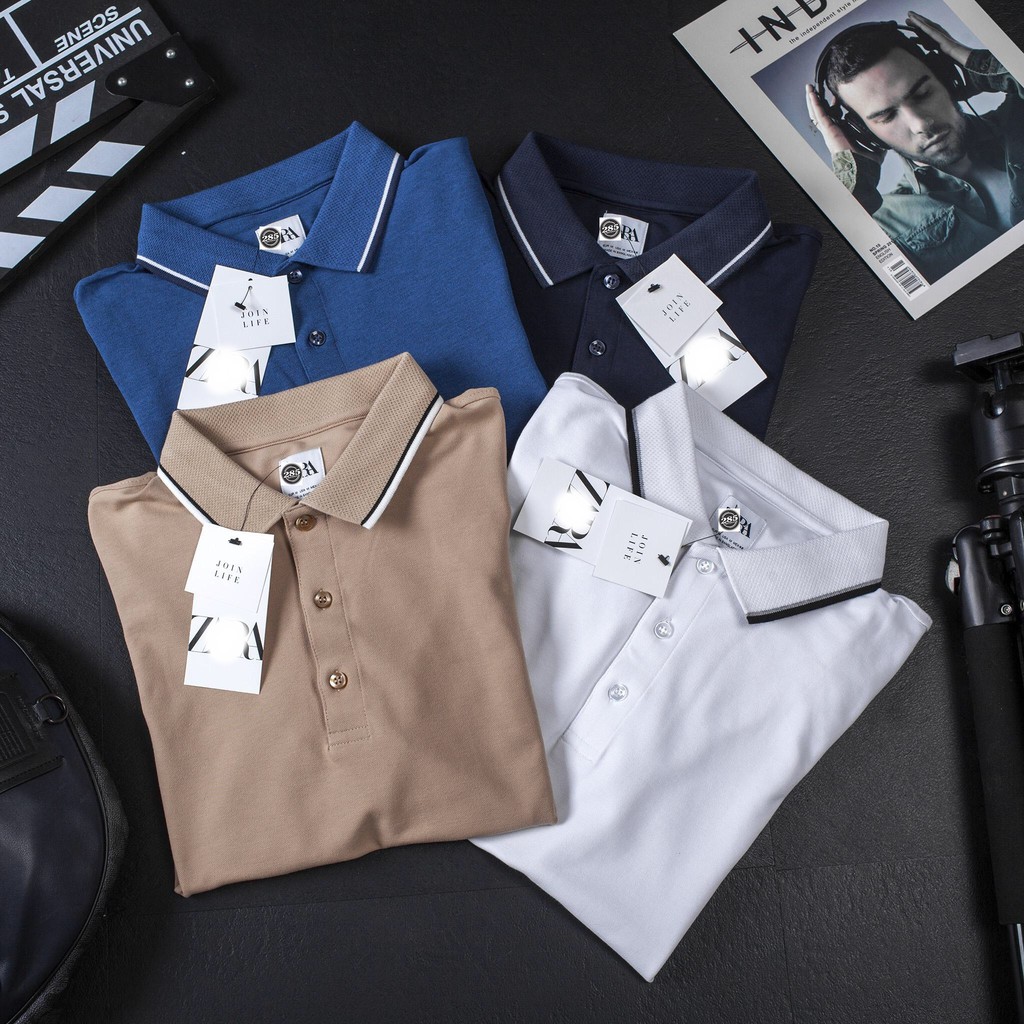 POZR1Áo Thun có cổ Z.R Pique SlimFit siêu đẹp siêu chất4 màu siêu chất cực đẹp đẹpcháyhàng vài mã rồi anh em