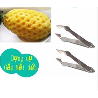 Combo 2 dụng cụ gắp mắt dứa