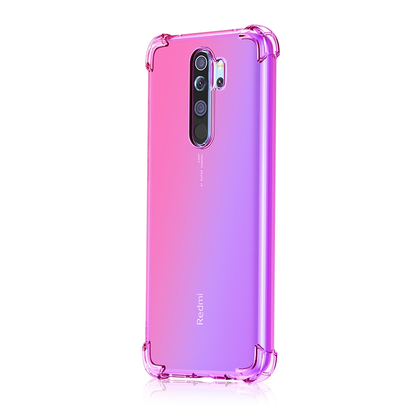 Ốp điện thoại mềm chống rơi nhiều màu cho Redmi Note 8 Pro Xiaomi Mi 8 Mi 9 Redmi A2 A3 Lite K20 Mi9T CC9 CC9E