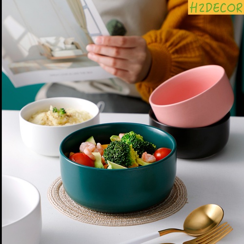 Bát ăn cơm, chén ăn cơm trộn salat phong cách nhật bản - H2decor