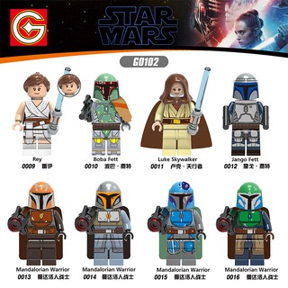 Bộ Đồ Chơi Lắp Ráp play Nhân Vật Luke Skywalker G0102