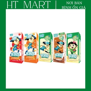 Lốc 4 hộp sữa lif kun các vị 110ml / 180ml