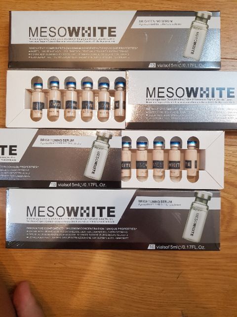 Cấy phấn mesowite giúp da trắng đẹp mịn và đều màu