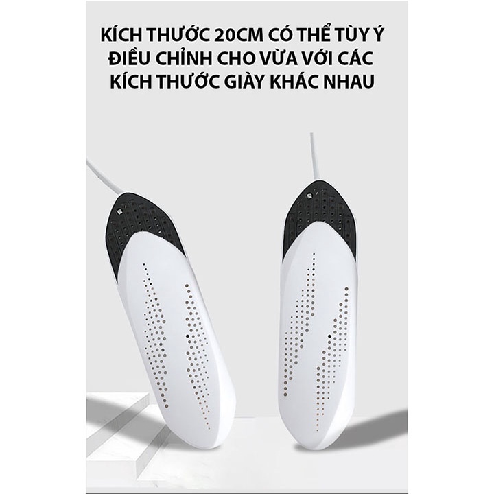Máy Hút Ẩm Giày Hẹn Giờ Nhanh Khô Khử Mùi Giá Rẻ