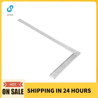 Thước Đo Góc Thẳng 90 Độ 50cm / 19.7in Bằng Hợp Kim Nhôm