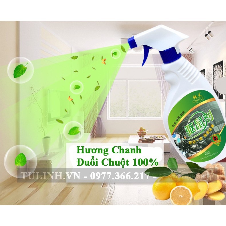 Chai Xịt Phủ Chống Chuột Xe Ô Tô 3M Rodent Repellant Coating 89797