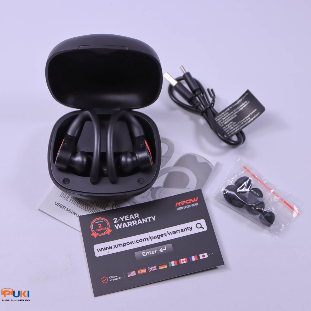 Tai nghe không dây thể thao Mpow Flame Solo - Tai nghe Bluetooth Mpow Flame Solo | Hàng Chính Hãng |