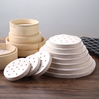 Giấy nến lót nồi chiên không dầu, hấp nướng bánh, chống dínhGiấy Nến Đục Lỗ, Tròn