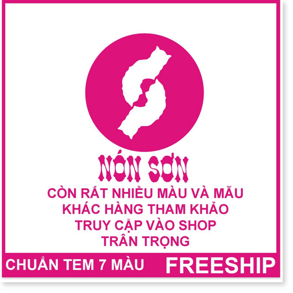 MỚI 2021 -  Mũ Nón Sơn Cao Cấp Hàng Xịn Chính Hãng Nam Nữ Thời Trang