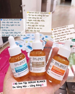 [ĐỦ 3 LOẠI] SERUM BALANCE