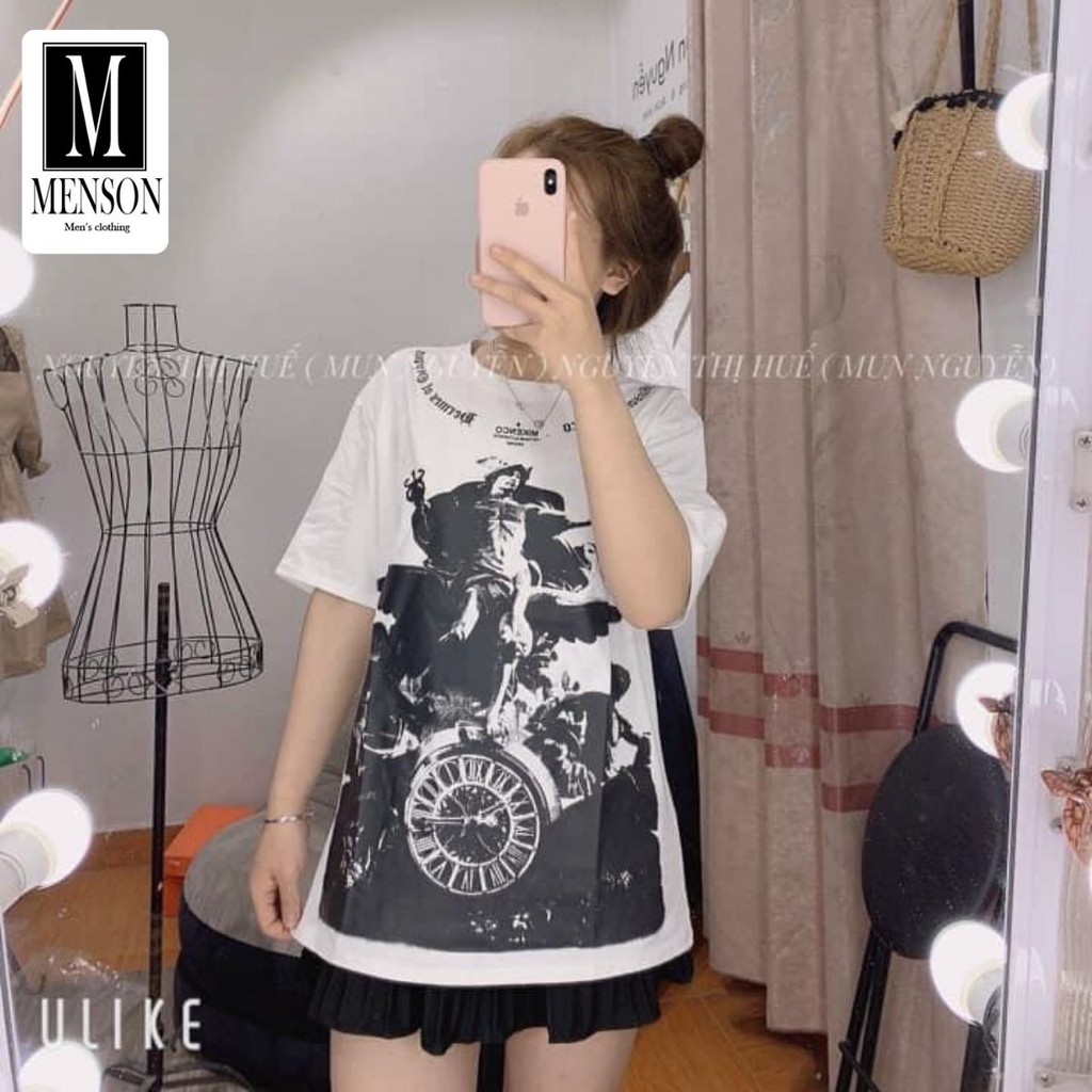 Áo phông T-Shirt unisex in hình 3D  cute - Áo thun hàng hiệu cao cấp chất mát mùa hè MENSON M2002 | BigBuy360 - bigbuy360.vn
