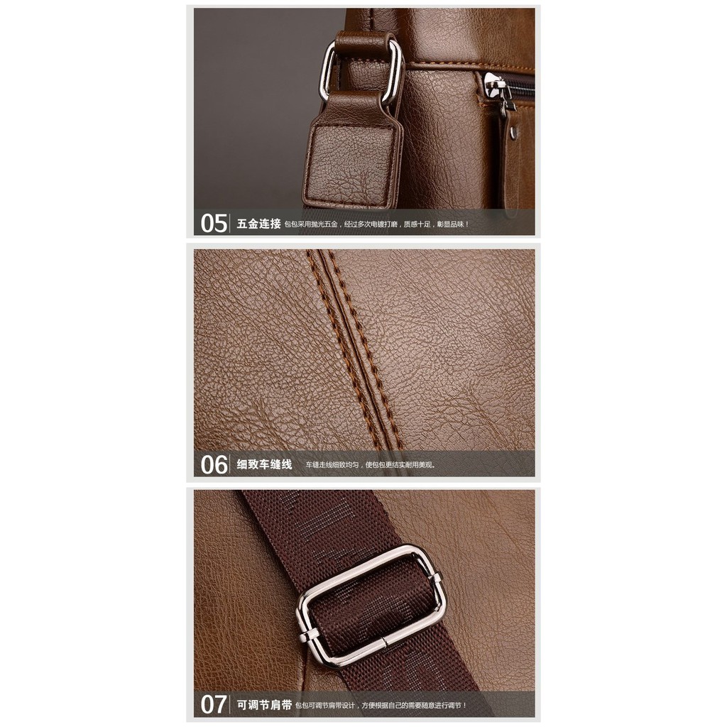 🌍Túi xách chất liệu da cao cấp thời trang công sở cho nam | BigBuy360 - bigbuy360.vn