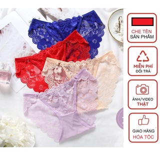 Quần Lót Ren Nữ Cạp mềm mại sexy quyến rũ gợi cảm mã C17