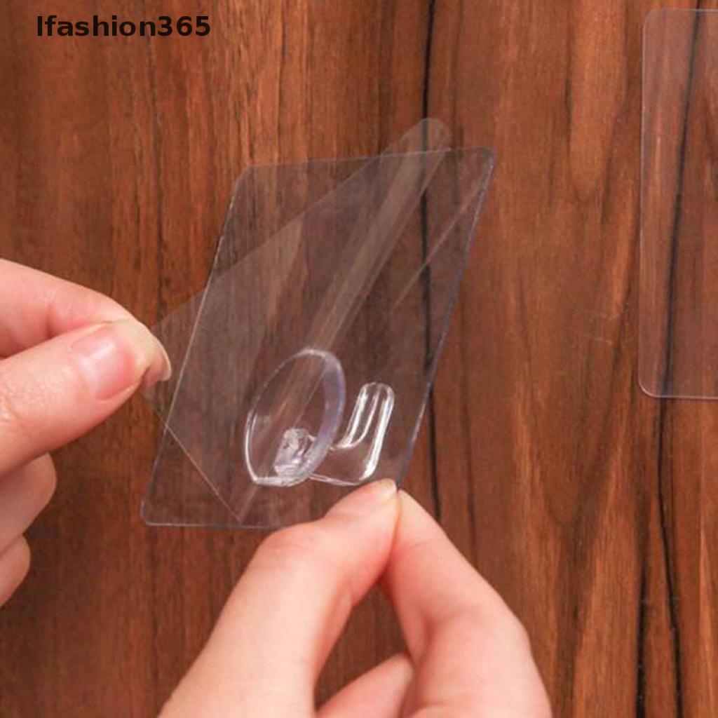 1 Móc Treo Đồ Dán Tường Trong Suốt Có Giác Hút Chắc Chắn 365
