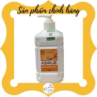 Dung dịch rửa tay khô Asirub chai 500ml (Hàng chính hãng)