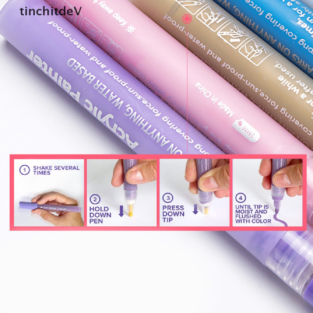 Bút Lông Acrylic Vẽ Tranh Nghệ Thuật